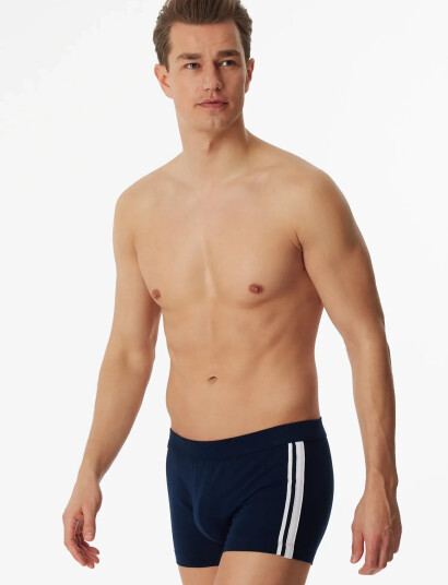 Schiesser Shorts - Navy - S