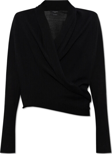 AllSaints Dame Strikkevarer Svart M,