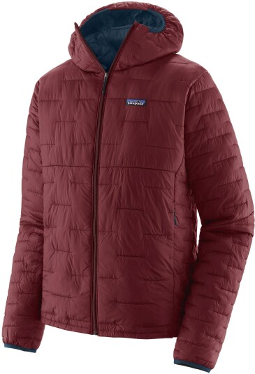 Patagonia Micro Puff Hoody Men Red/Seqr Red/Seqr S Patagonia Micro Puff Hoody Men Red/Seqr Red/Seqr S