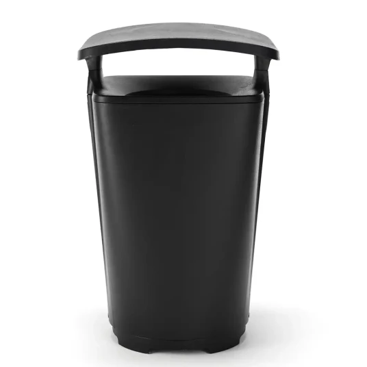 Byarums Bruk Monolit papirkurv med tak Hybrid
