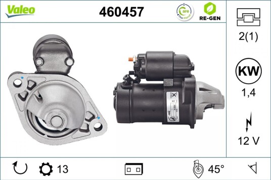 Starter VALEO 460457