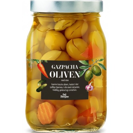 Manzanilla Oliven Hele 750 Ml Manzanilla Oliven Hele 750 Ml