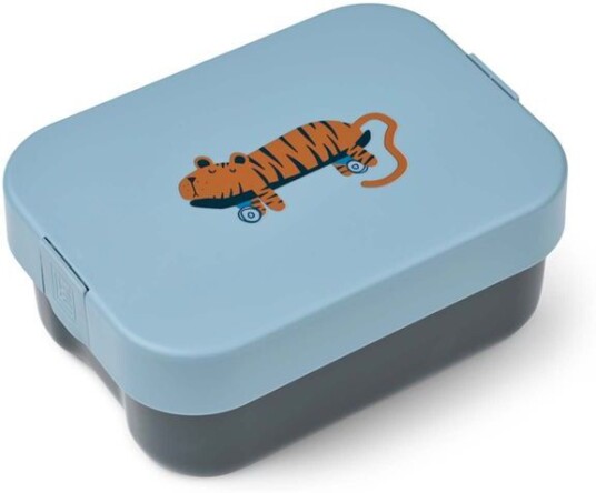 Liewood Kamil matboks Tiger/Beach blue Liewood Kamil matboks Tiger/Beach blue