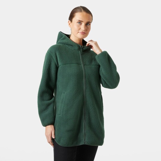 Helly Hansen Maud Pile Jacket Dame Grønn L