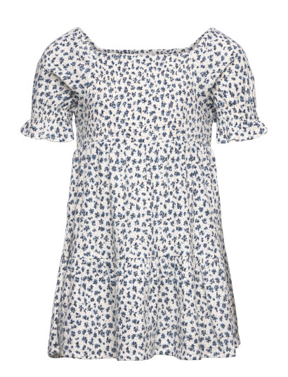 The New Tnniki S_S Dress Blue 122/128