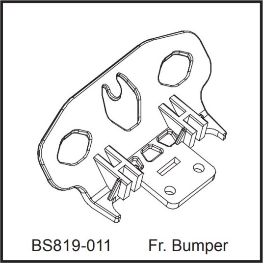 BSD 819-011 Front Bumper
