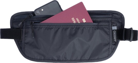 Cocoon Travel Waist Wallet Phantom Black, OneSize