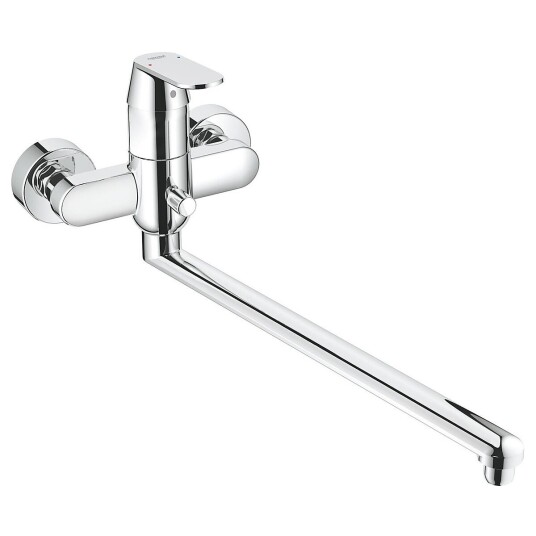 Grohe Eurosmart Cosmopolitan veggbatteri 400 mm tut, Krom