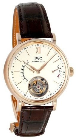 IWC Herreklokke IW516501 Portofino Hvit/Lær Ø45 mm