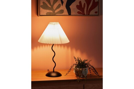 Montecristo Bordlampe 49 cm E27 Svart/Hvit Montecristo Bordlampe 49 cm E27 Svart/Hvit