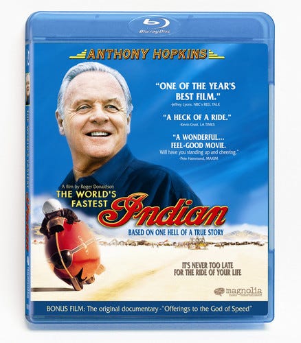 World's Fastest Indian Bluray