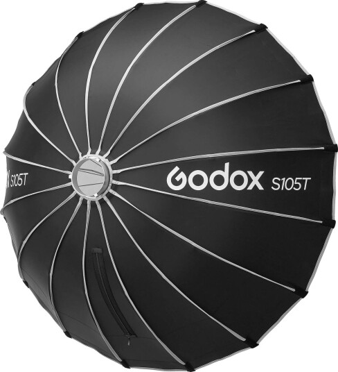 Godox S105T Multifunctional Softbox Sølv 105cm Shallow Parabolic Softboks Bowens