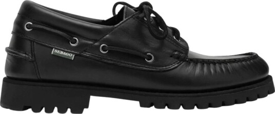 Sebago Herre Sko Svart 42 EU,