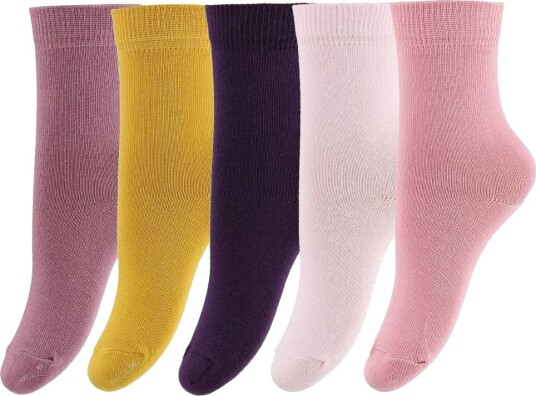 Minymo Ankle Sock Multi (5-Pack) Pink 23-26 Minymo Ankle Sock Multi (5-Pack) Pink 23-26