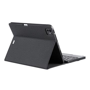 iPad Pro 11 (2024) Dux Ducis Deksel med Bluetooth-tastatur Svart