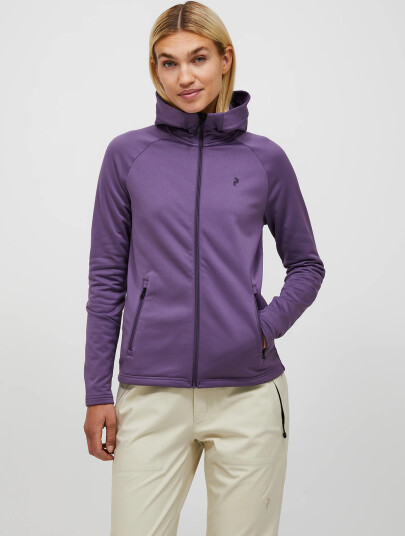 Peak Performance Rider Essentials Zip Hood Lilla L