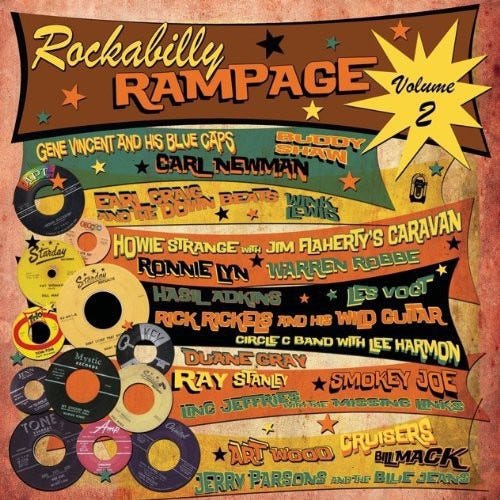 Diverse Artister Vol. 2rockabilly Rampage LP/Vinyl Diverse Artister Vol. 2rockabilly Rampage LP/Vinyl