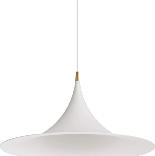 Linea Light Morgana Taklampe Ø47 Hvit/ Børstet Gull