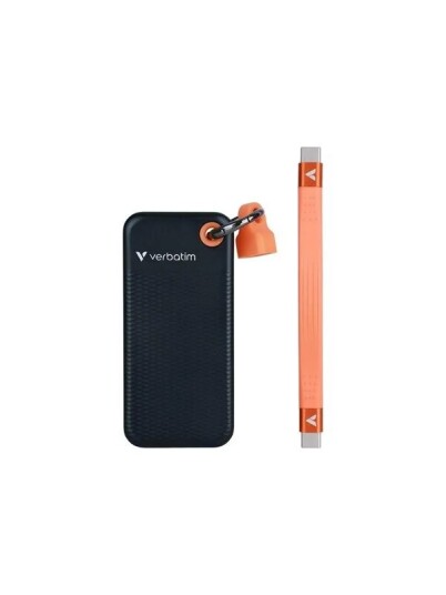 Verbatim Pocket SSD 2TB USB 3.2 Gen 2 Black/Orange Verbatim Pocket SSD 2TB USB 3.2 Gen 2 Black/Orange