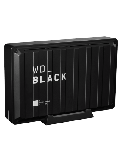 WD BLACK D10 Ekstern Harddisk 12 TB for Xbox One - USB 3.2 Svart