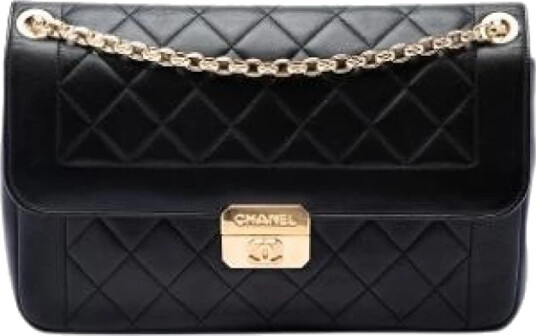 Chanel Vintage Dame Svart