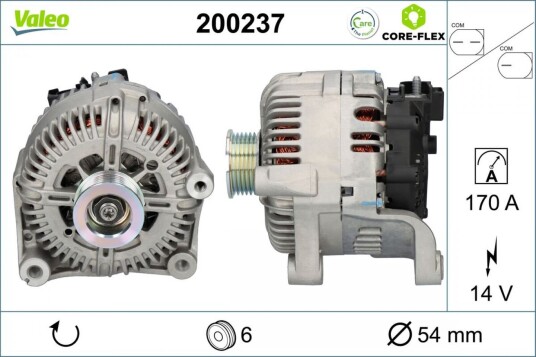 Dynamo VALEO 200237 Dynamo VALEO 200237