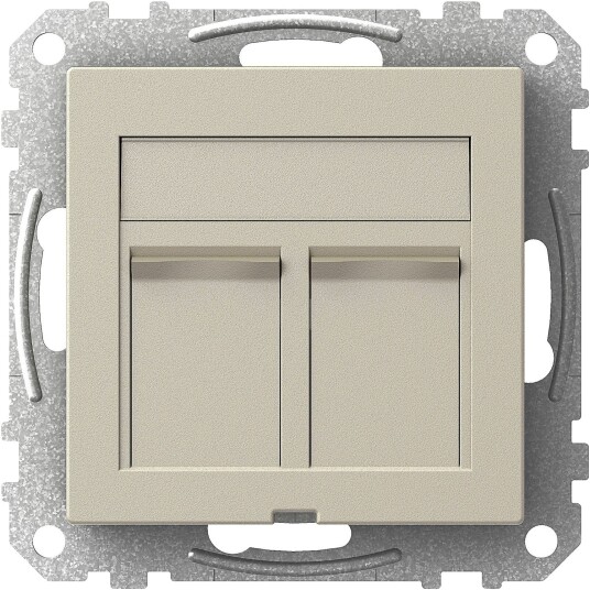Schneider Electric Sentrumplate Exxact Plan Hvit