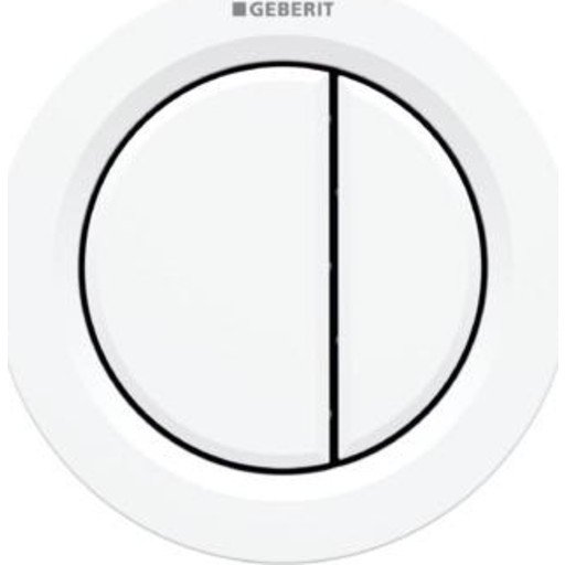 Geberit Type 01 Round Trykknapp Hvit