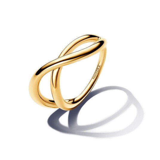 Pandora Essence Infinity ring i 925 forgylt sølv str 54