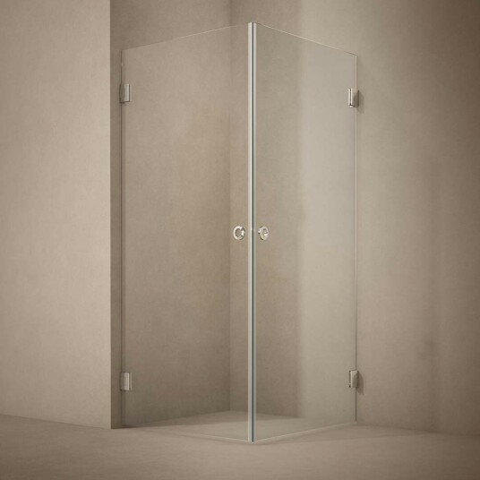 Dusjhjørne Westerbergs Lynx Nexus 800x1000 mm, Klart Glass, Krom