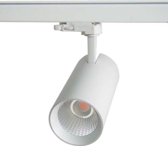 Ledlife 30W 3 faset RA90 Skinnespot 130lm/w 3900lm Hvit Flicker free Kulør : Nøytral Spredning : 38°