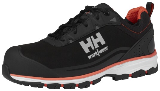 Shoes Helly Hansen Chelsea Evo 2 Low S3, Black/Orange 40