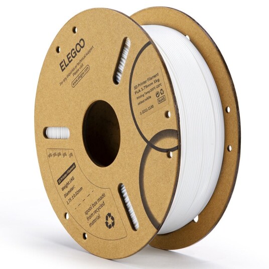 Elegoo PLA 1.75mm 1kg - White Elegoo PLA 1.75mm 1kg - White