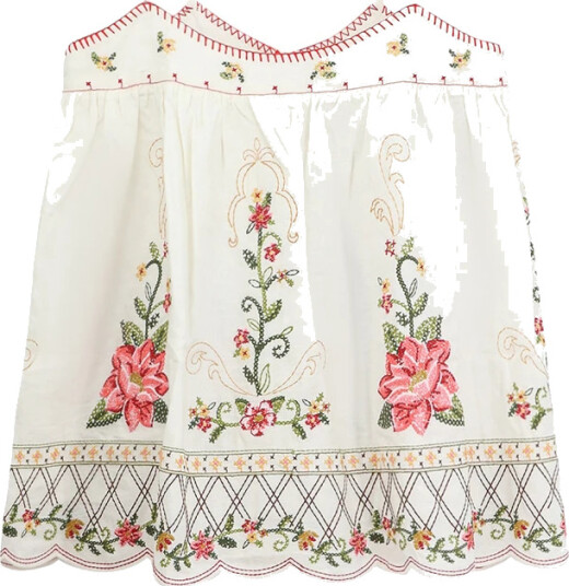 Farm Rio Dame Topper Hvit M,