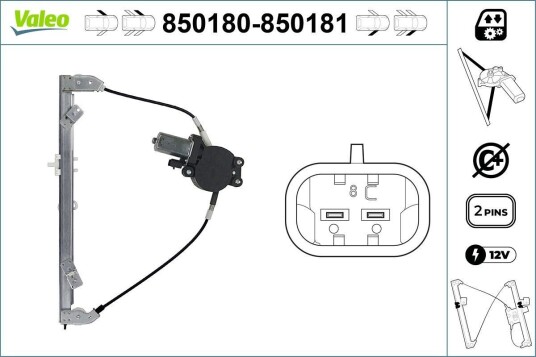 Vindusheis VALEO 850181