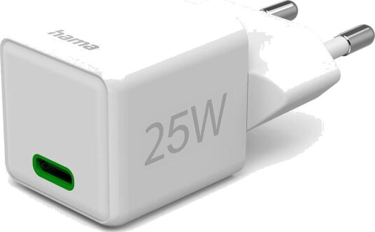Hama Super-Mini USB-C Hurtiglader 25W Hvit - Mobillader med Power Delivery Hama Super-Mini USB-C Hurtiglader 25W Hvit - Mobillader med Power Delivery