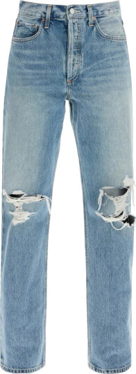 Agolde Dame Jeans Blå W27,