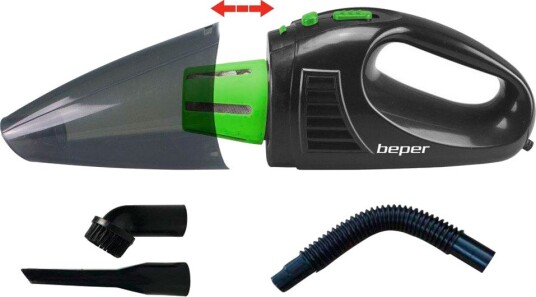 Beper P202ASP400 Håndstøvsuger til bil (70W) Sort