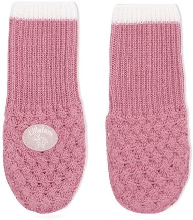 Lillelam Classic votter i merinoull Blush 98/104 Lillelam Classic votter i merinoull Blush 98/104