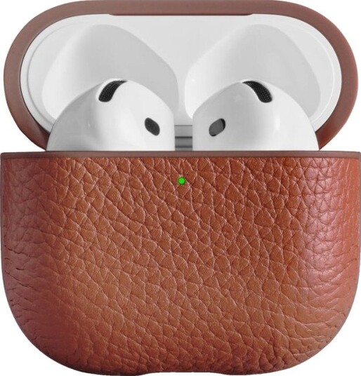 Woolnut Leather Case til AirPods 5 Cognac
