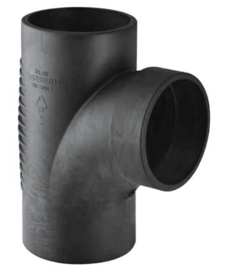Geberit Silent Grenrør Swept Entry PE 110x90mm / 88.5°