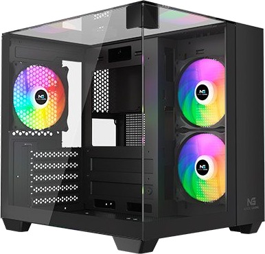 Nordic Gaming Frigg RGB Tower mATX Sort Nordic Gaming Frigg RGB Tower mATX Sort