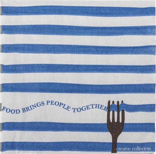 Bloomingville Begonia Napkin - MULTI-COLOURED - 33X33 cm