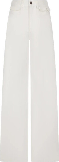 Chloé Dame Jeans Hvit M,