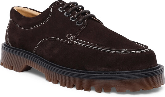 Garment Project Pete Moc Toe Brown Suede Brown 42