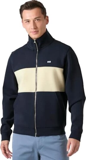 Helly Hansen Koster Sweat Jacket Herre Navy 2XL