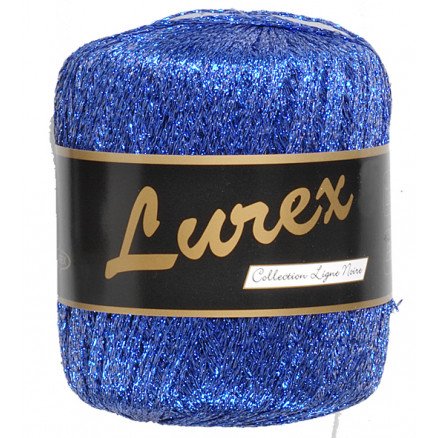 Lammy Lurex Garn 06 Royal Blå Lammy Lurex Garn 06 Royal Blå