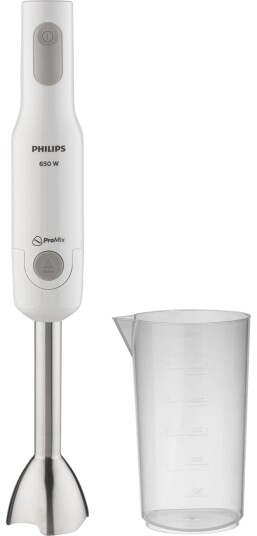 Philips ProMix Stavmikser 650W Hvit med Anti-sprut Design HR2534 Philips ProMix Stavmikser 650W Hvit med Anti-sprut Design HR2534