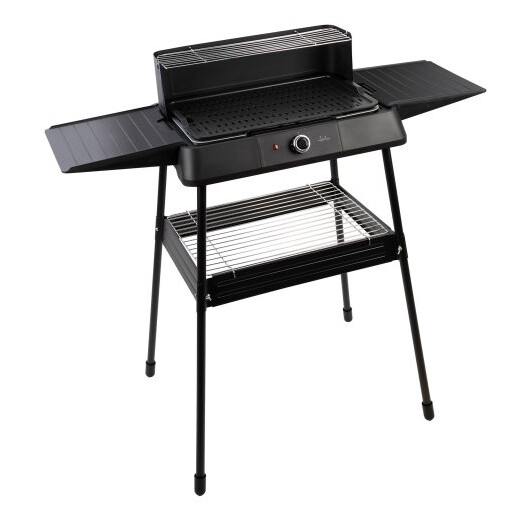 Jata Jebq1002, 1800 W, Barbecue, Elektrisk, Grid, Sort, Rektangulær