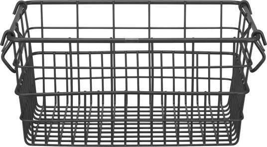 Blomus Storage Basket   14 X 29 X 21 Cm   Kago   Anthracite   Black   L 21CM